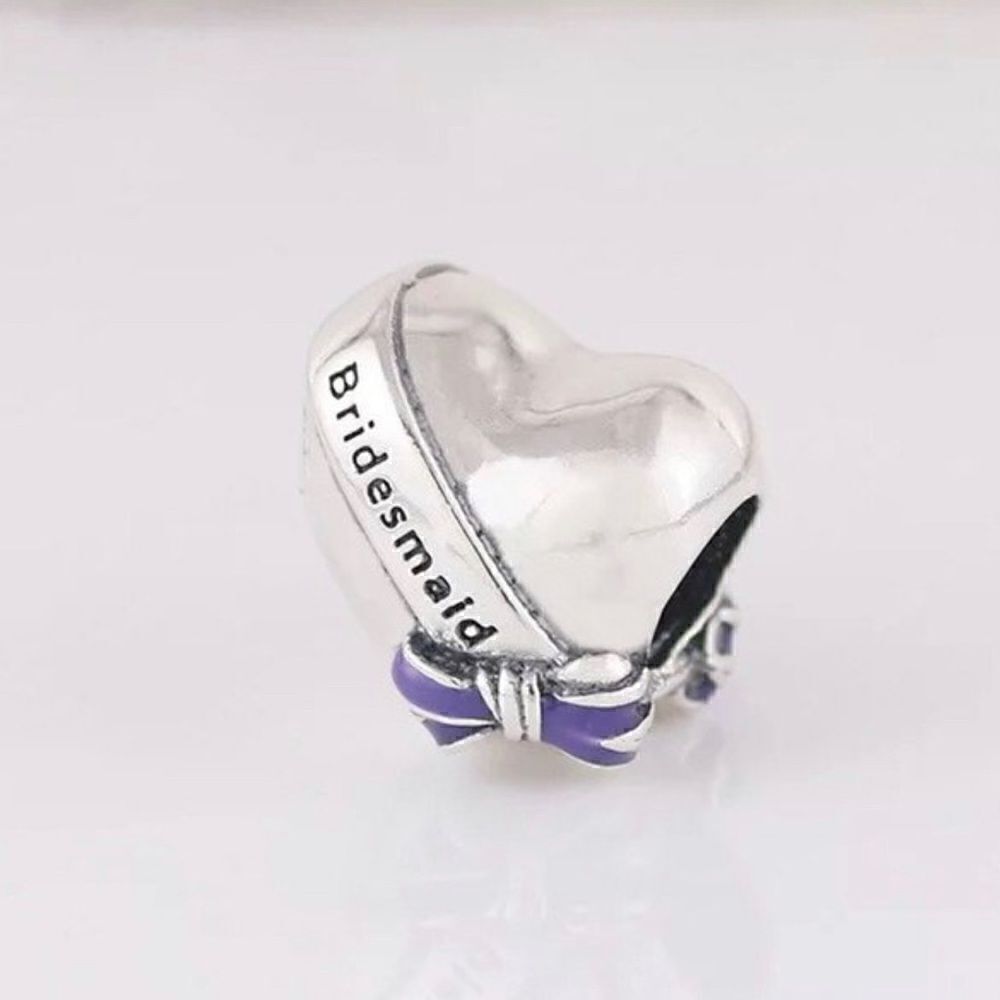 Vintage bridesmaid charm